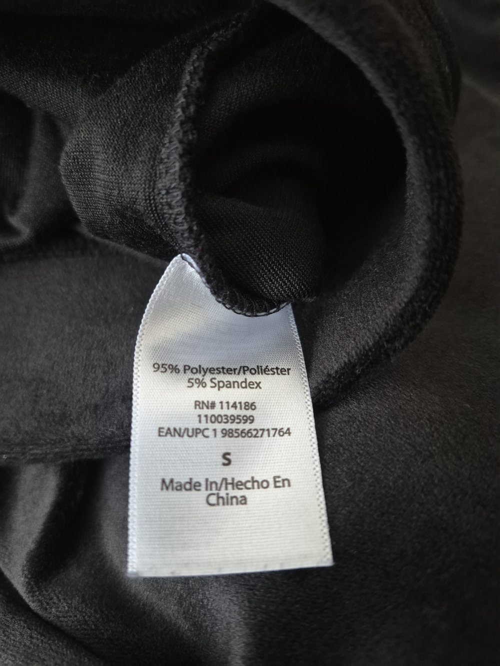 Juicy Couture Black Velour Track Pants & Zip Hoodie Set - Picture 5 of 5